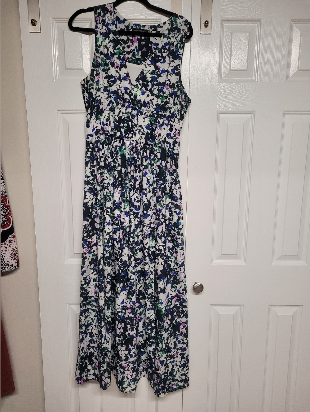 Banana Republic Floral Sleeveless Maxi Dress Size 12